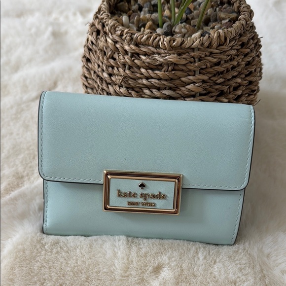 Kate Spade Light Blue Wallet - Picture 1 of 5